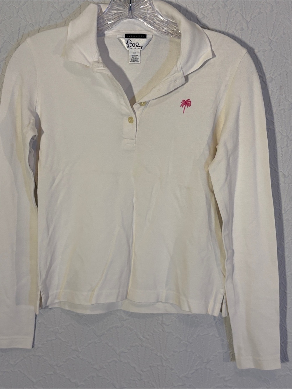 Lilly Pulitzer Polo White Women’s Shrunked Shirt